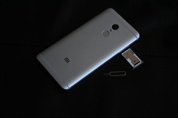 Xiaomi Redmi Note 4: The slot for the SIM