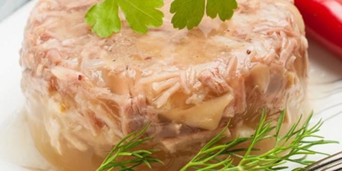 Recipes: Jellied pork and beef multivarka