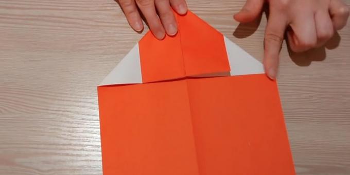 Fold the corners