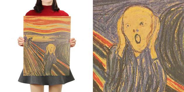 Poster "The Scream" by Edvard Munch