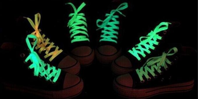 100 coolest things cheaper than $ 100: luminous shoelace