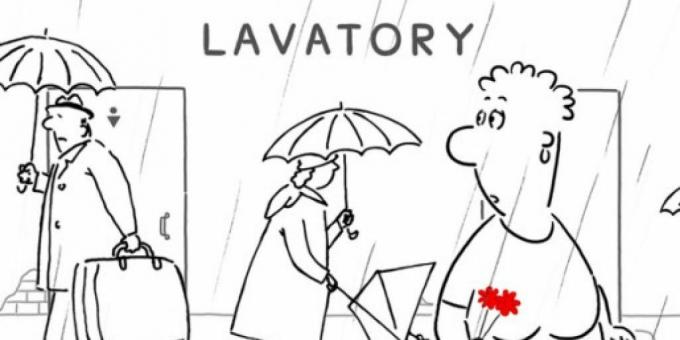 Best Russian Cartoons: " Toilet Story - Love Story"