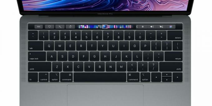 Touchbar in MacBook Pro 13 ″