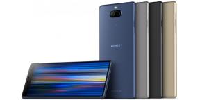 Sony introduced a "long» Xperia 1 flagship, received an unusual display and new design