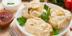 How and how much to cook manti so that they do not fall apart