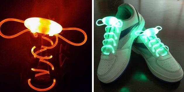 illuminated shoelaces