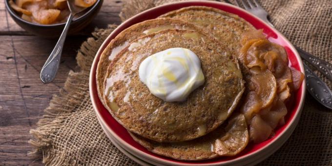 Buckwheat Pancake Recipes: Jamie Oliver Buckwheat Cider Pancakes