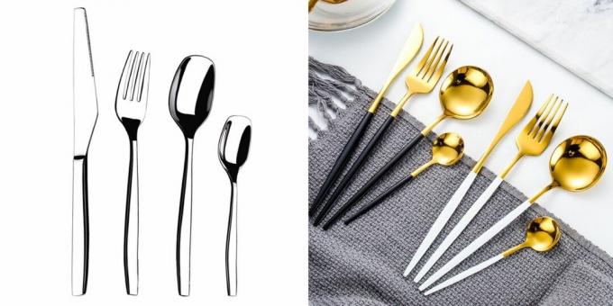 Housewarming gifts: cutlery