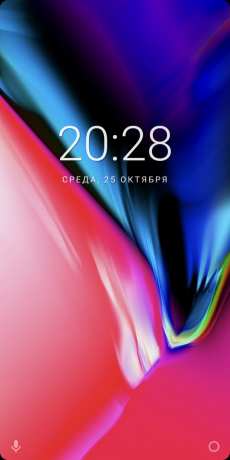 Wallpaper in iPhone X 