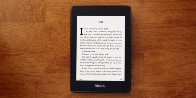 Gadgets as a gift for the New Year: Kindle Paperwhite 2018