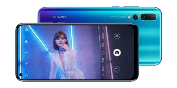 Huawei Nova 4: the smallest sensor selfie in the world