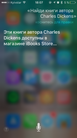 Siri command: book