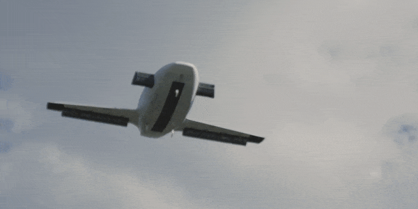 Flying car Lilium Jet in flight