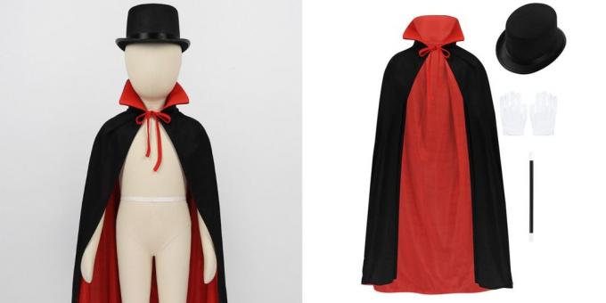 New Year costumes for children: magician