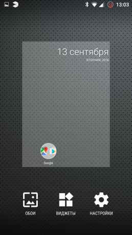 Pixel Launcher long tap