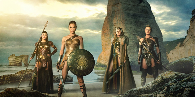 Films about strong women, "Wonder Woman"