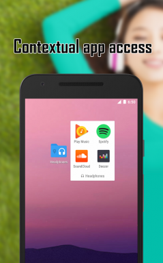 Contextual App Folder - always the latest set of applications on your smartphone desktop