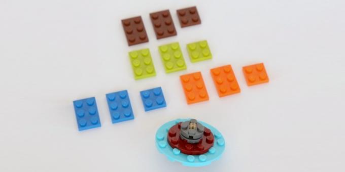how to make a spinner of Lego
