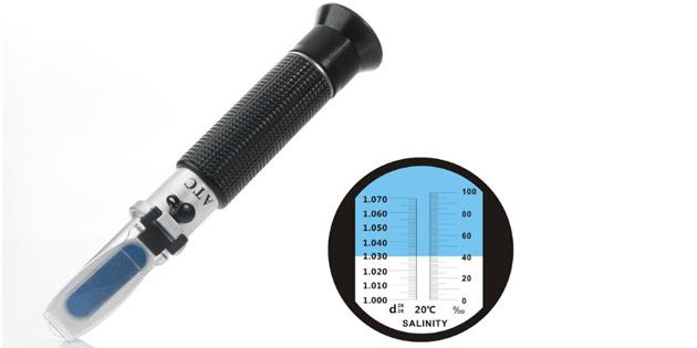 Salinity refractometer