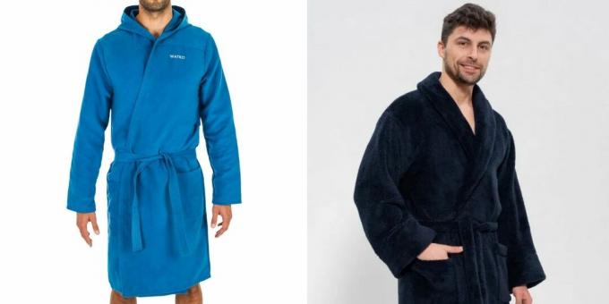 what to give a man for his birthday: a bathrobe