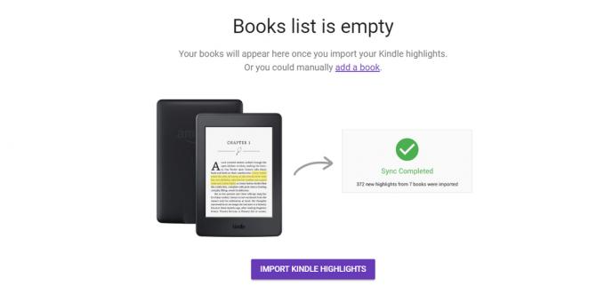 Read on the Kindle e-book can be with Snippet