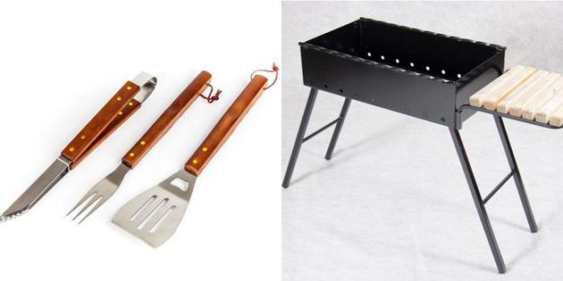 Meet the holiday season: barbecues and accessories
