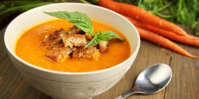 Easy Carrot Cream Soup