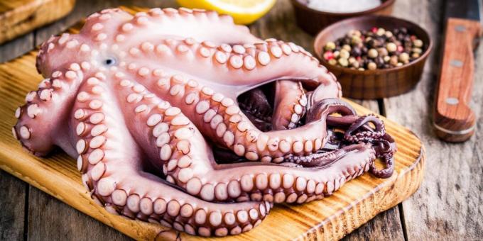 How to cook an octopus: chilled octopus