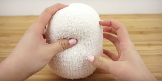How to make a stuffed toy with your own hands: turn out and fill the blank