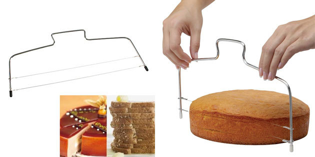 Strings for cutting cakes