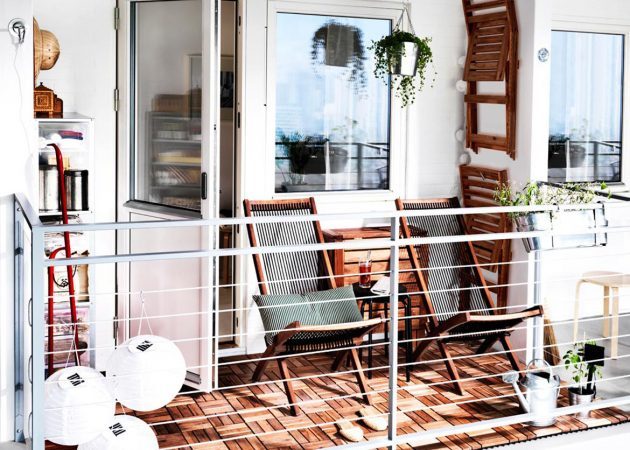 How to transform a small balcony