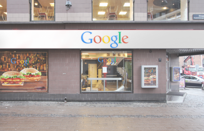 Google opens its own fast food chain
