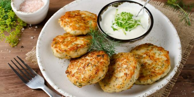 Chicken cutlets with ginger, cilantro and soy sauce