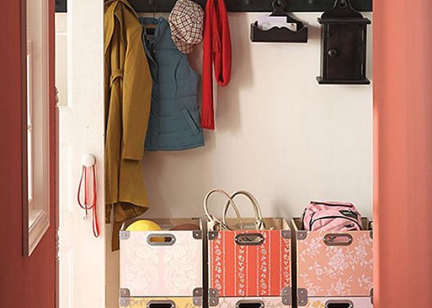 6 ideas for the organization of a small hallway