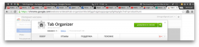 Tab Organizer bring order to open Chrome tabs