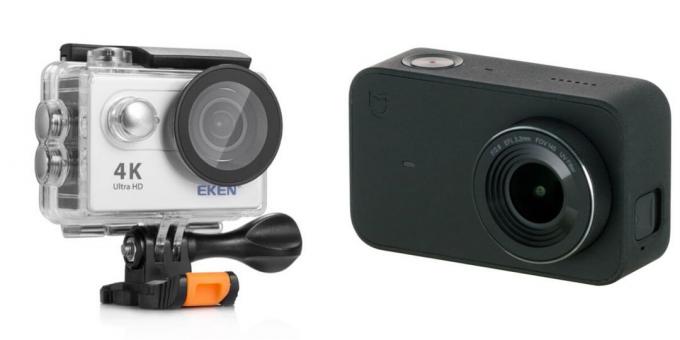 Send flowers for the New Year: Action Camera