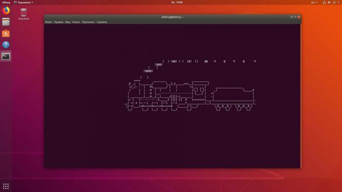 How to enjoy Linux terminal train