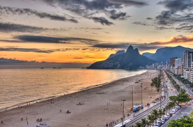 Sunset in Rio de Janeiro