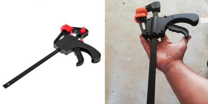 carpentry tools: quick-release clamp