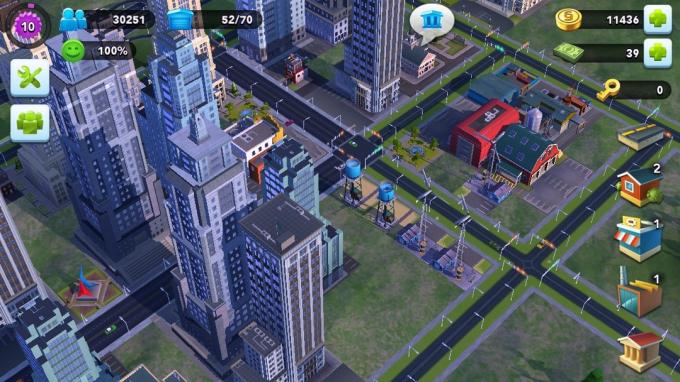 Morning Sim City