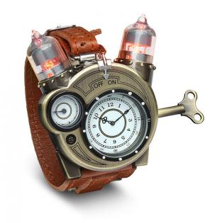 Tesla Watch - awesome wristwatch-style "steampunk"