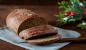 Rye bread with caraway seeds in the oven