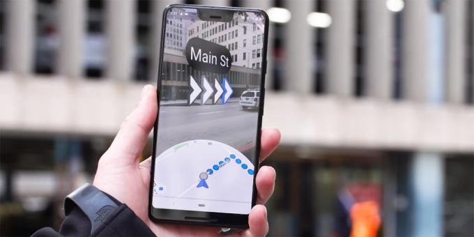 Maps Google Maps will find a new option - three-dimensional path pointers