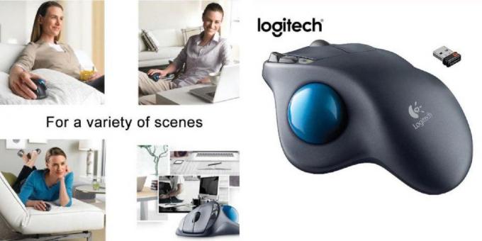 Wireless Trackball from Logiteck