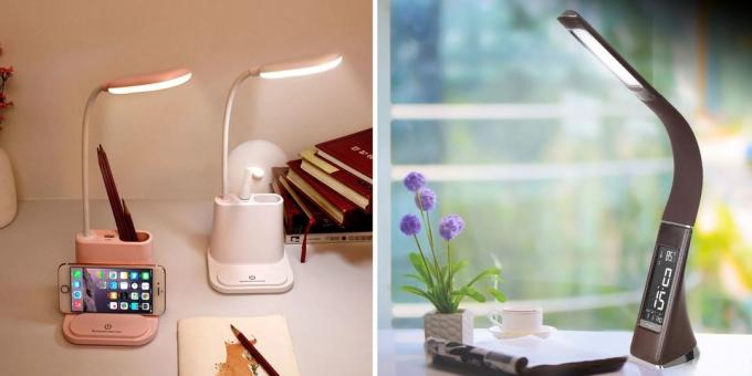 Preparing for school: a lamp for your desktop