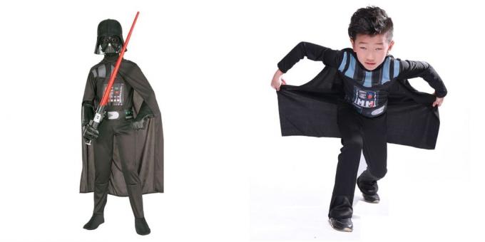 New Year costumes for children: Darth Vader