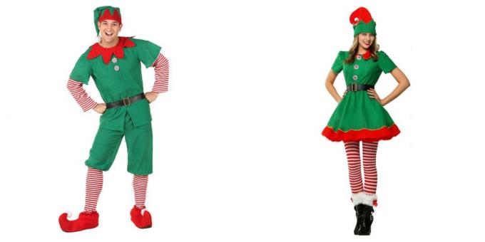 Christmas costumes for adults: a cute elf