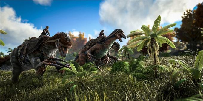 Game about survival: ARK: Survival Evolved