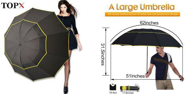 a large umbrella
