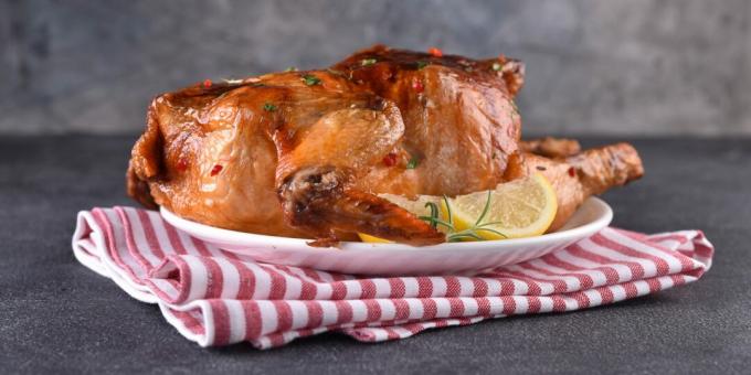 baked chicken with lemon